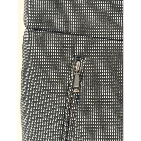 LOFT Marisa Skinny Pants Size 4 Black Ankle Zip Stretch Work Career - Picture 5 of 11